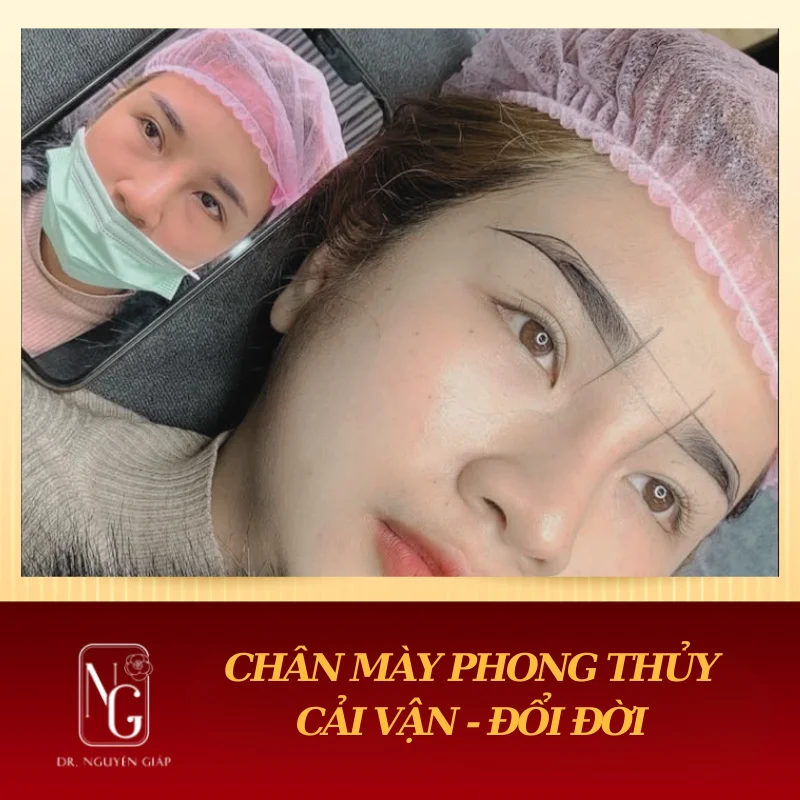 ý nghĩa chân mày phong thủy