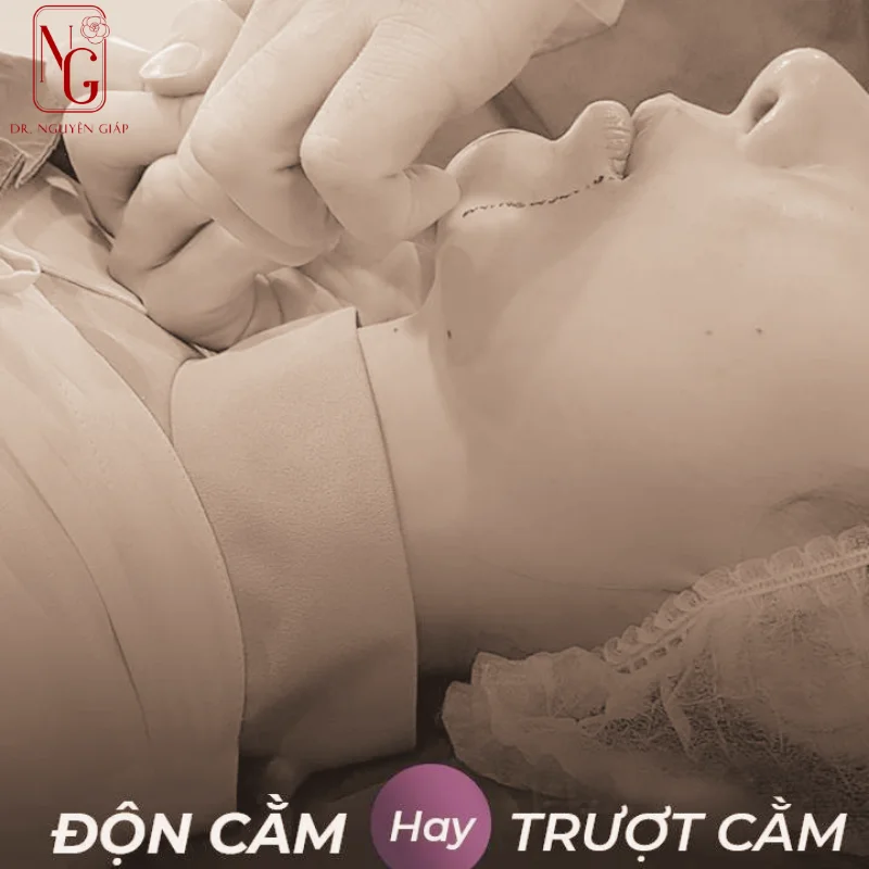 ky thuat truot cam tu than giup khuon mat thanh thoat hon