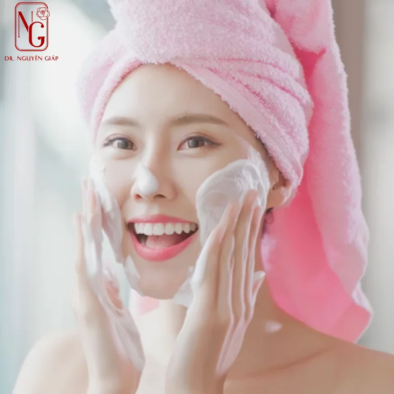 rua mat bang sua rua mat after makeup